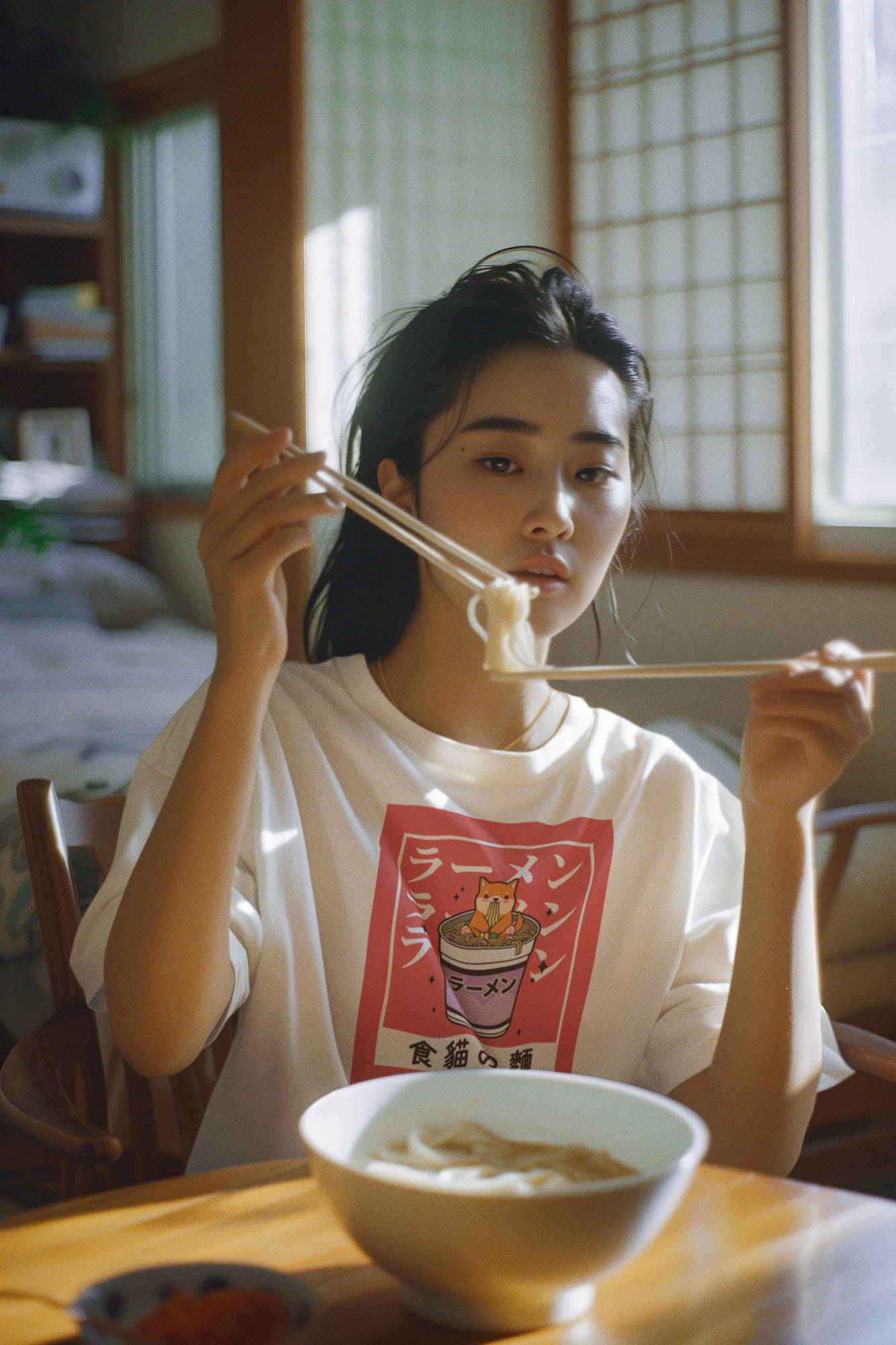 「食貓麵」 Tee